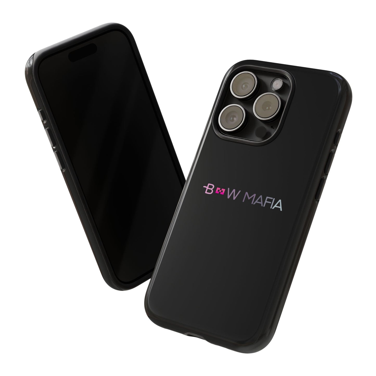 Bow Mafia Stylish Phone Case - Tough Cases with 'Bow Mafia' Design, Unique Gift for Bow Enthusiasts, Holiday Essential, Trendy Tech Gear