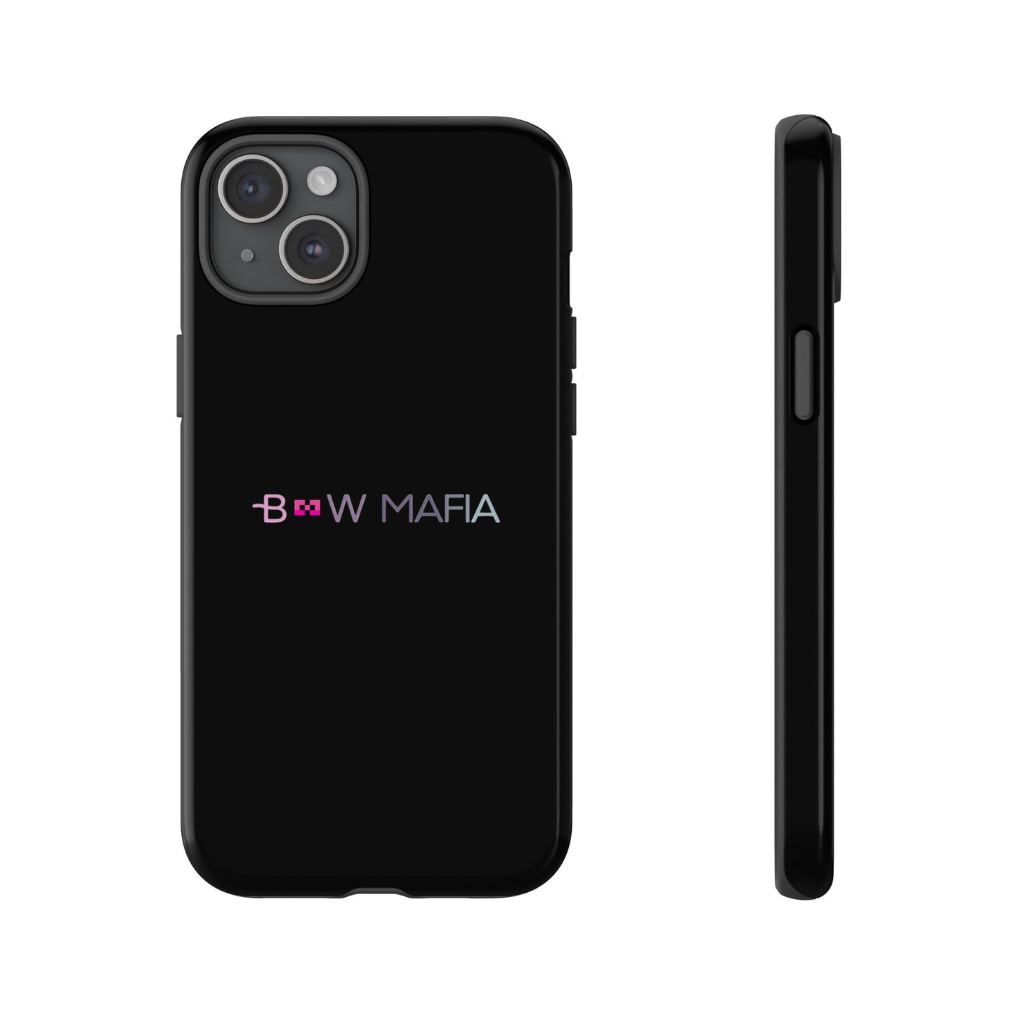 Bow Mafia Stylish Phone Case - Tough Cases with 'Bow Mafia' Design, Unique Gift for Bow Enthusiasts, Holiday Essential, Trendy Tech Gear