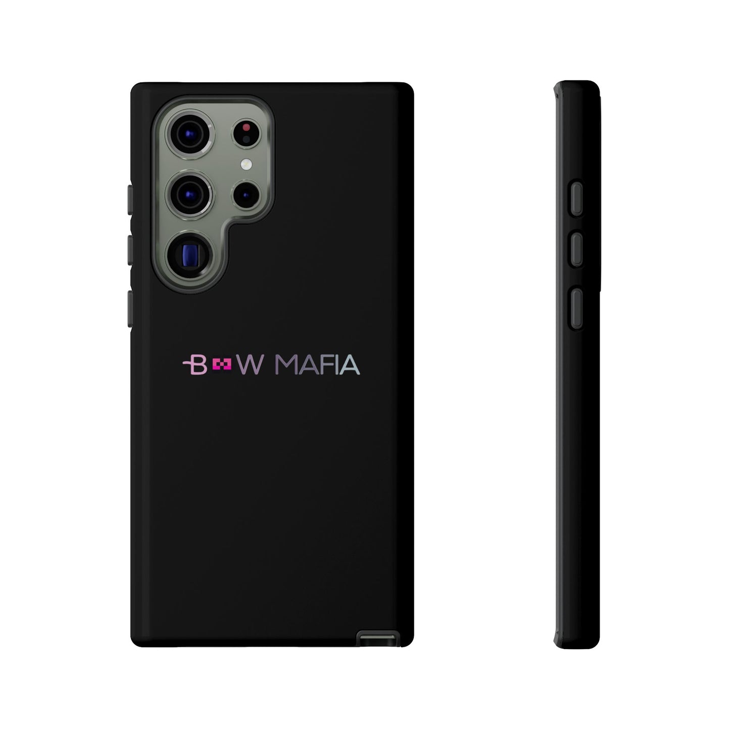 Bow Mafia Stylish Phone Case - Tough Cases with 'Bow Mafia' Design, Unique Gift for Bow Enthusiasts, Holiday Essential, Trendy Tech Gear