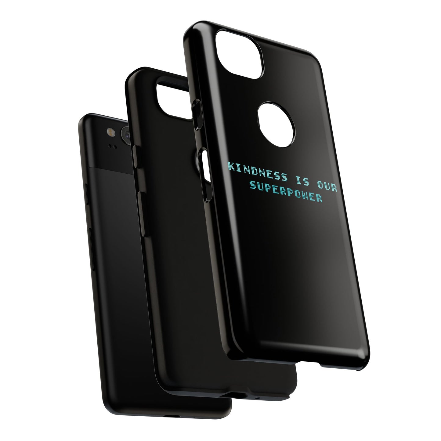 Bow Mafia (kindness) Stylish Phone Case - Tough Cases with 'Bow Mafia' Design, Unique Gift for Bow Enthusiasts, Holiday Essential, Trendy Tech Gear