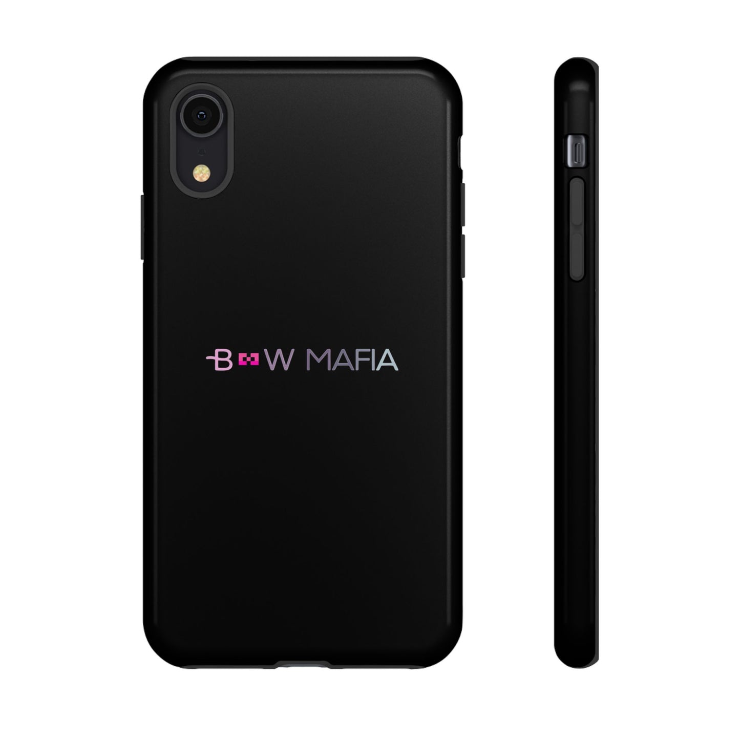 Bow Mafia Stylish Phone Case - Tough Cases with 'Bow Mafia' Design, Unique Gift for Bow Enthusiasts, Holiday Essential, Trendy Tech Gear