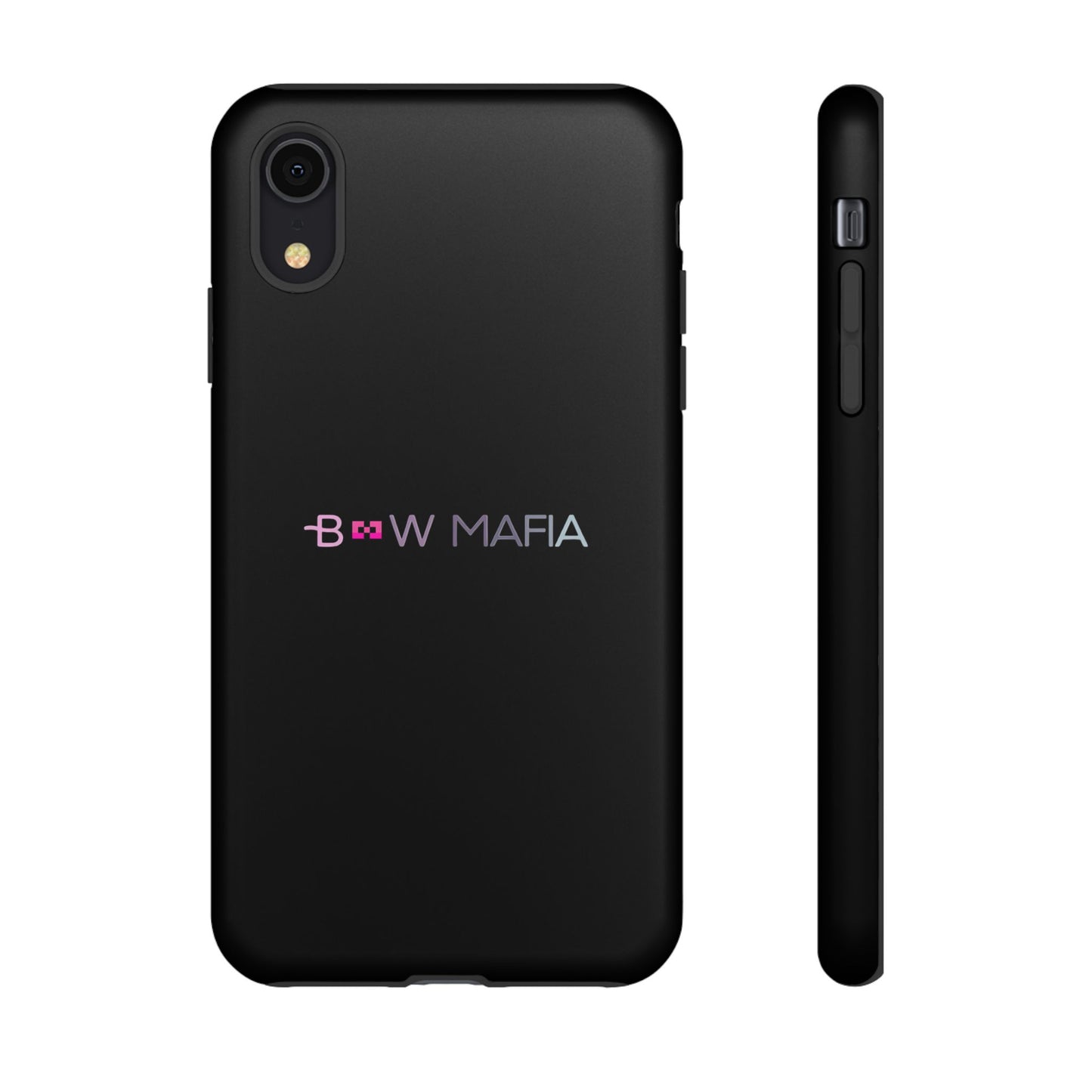 Bow Mafia Stylish Phone Case - Tough Cases with 'Bow Mafia' Design, Unique Gift for Bow Enthusiasts, Holiday Essential, Trendy Tech Gear