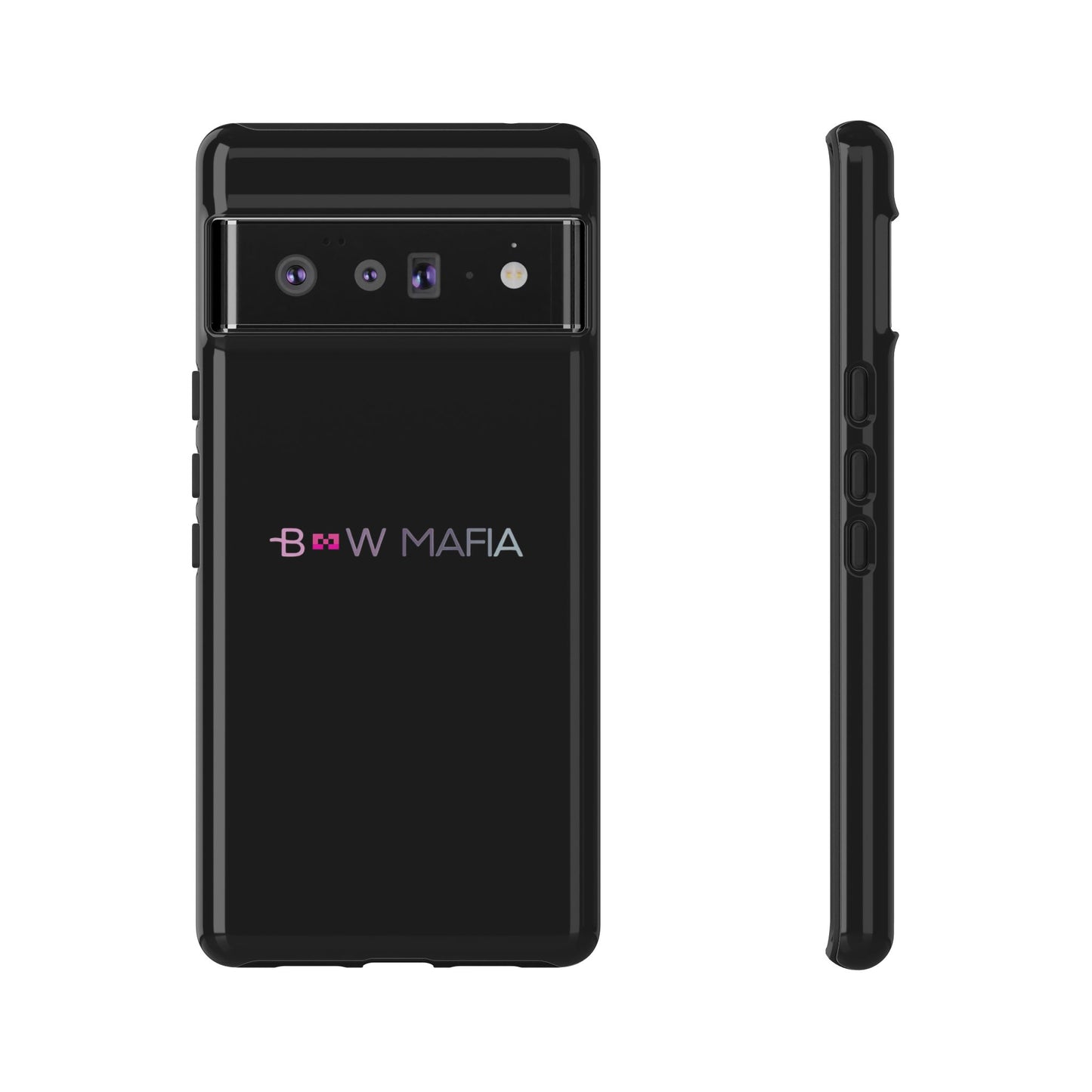 Bow Mafia Stylish Phone Case - Tough Cases with 'Bow Mafia' Design, Unique Gift for Bow Enthusiasts, Holiday Essential, Trendy Tech Gear