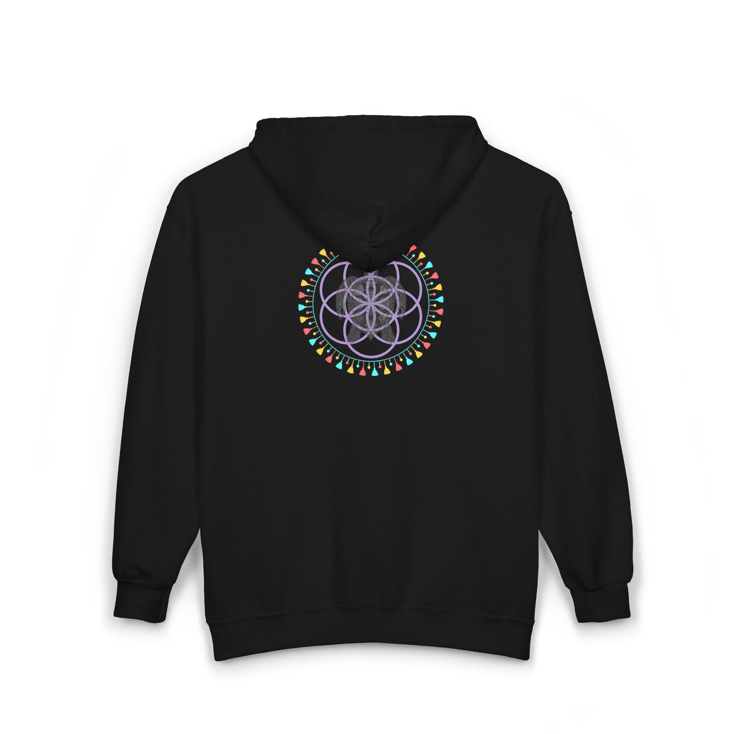 Turtle island Zip Hoodie - Unisex Sweatshirt for Cozy Days, Perfect Gift for Birthdays, Casual Wear, Gardening, and Festivals