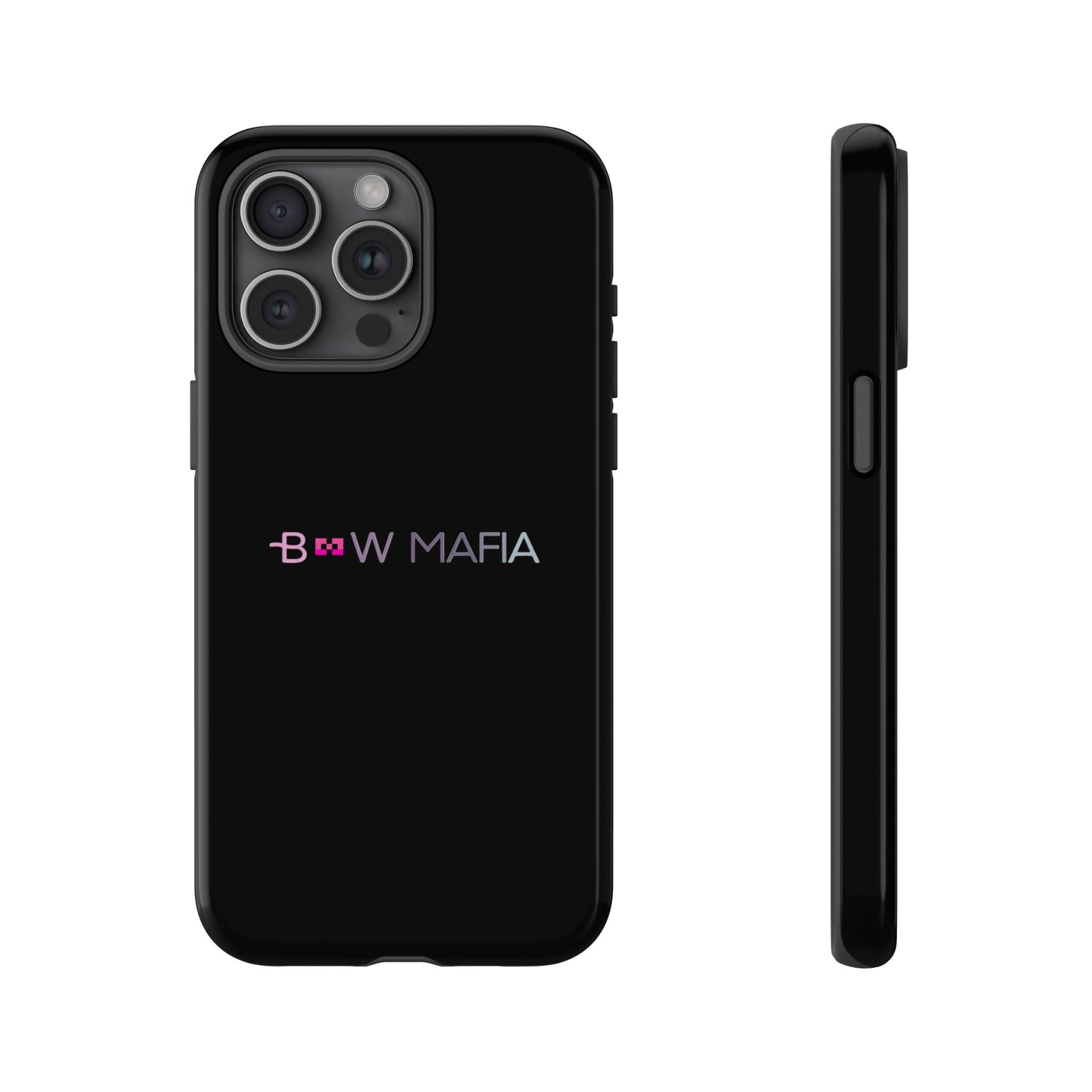 Bow Mafia Stylish Phone Case - Tough Cases with 'Bow Mafia' Design, Unique Gift for Bow Enthusiasts, Holiday Essential, Trendy Tech Gear
