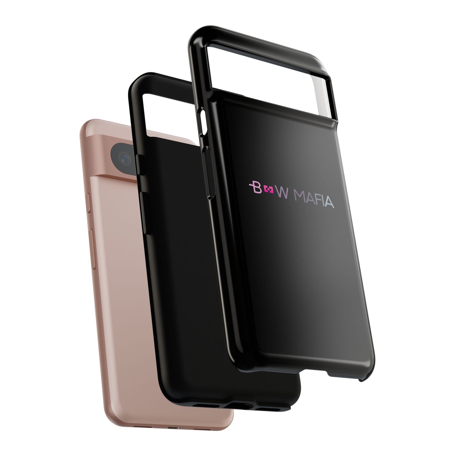 Bow Mafia Stylish Phone Case - Tough Cases with 'Bow Mafia' Design, Unique Gift for Bow Enthusiasts, Holiday Essential, Trendy Tech Gear