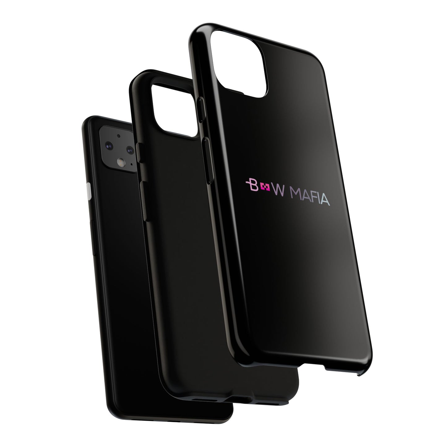 Bow Mafia Stylish Phone Case - Tough Cases with 'Bow Mafia' Design, Unique Gift for Bow Enthusiasts, Holiday Essential, Trendy Tech Gear