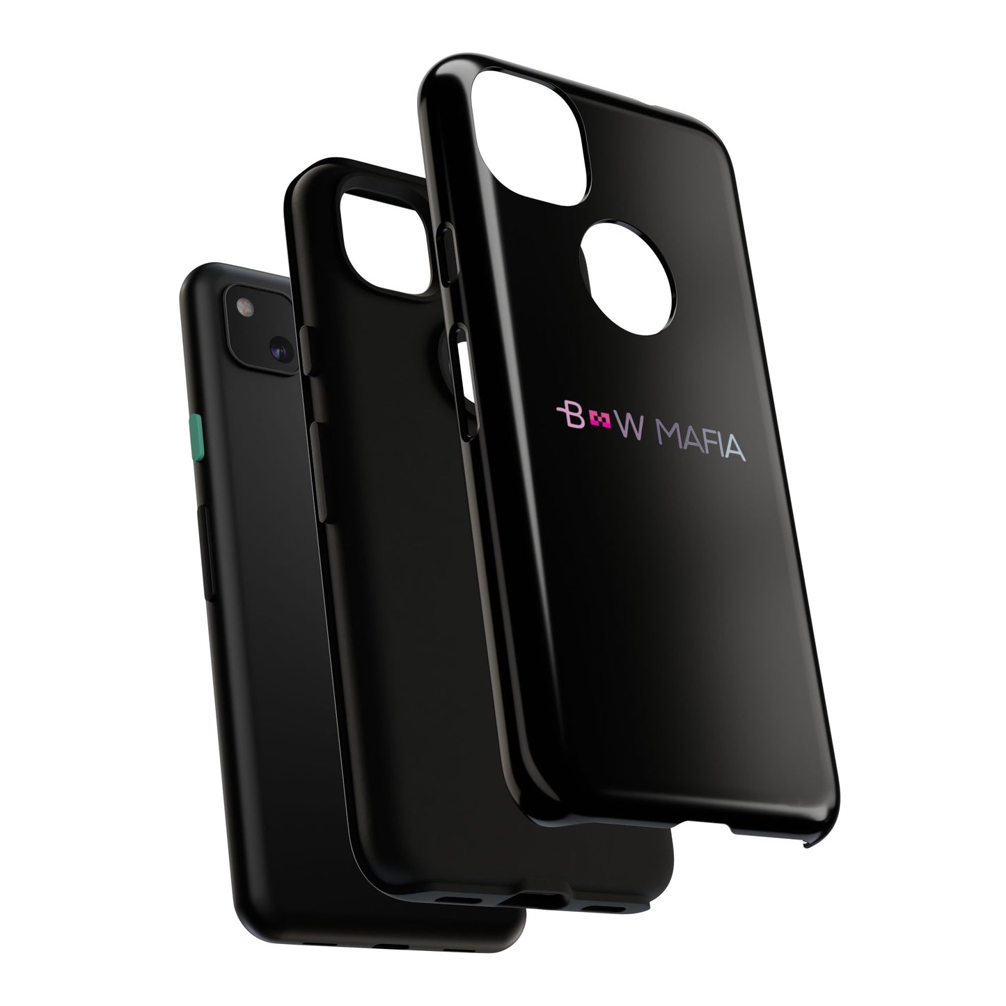 Bow Mafia Stylish Phone Case - Tough Cases with 'Bow Mafia' Design, Unique Gift for Bow Enthusiasts, Holiday Essential, Trendy Tech Gear