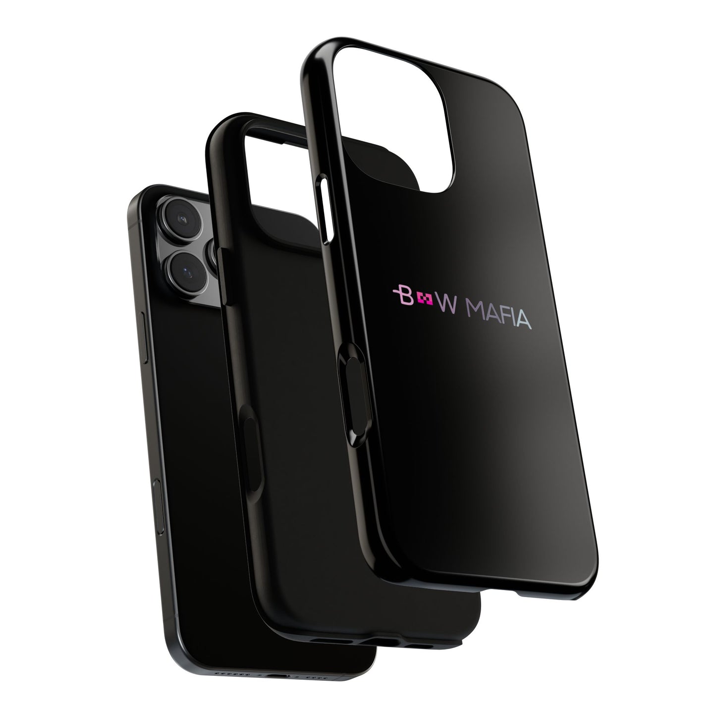Bow Mafia Stylish Phone Case - Tough Cases with 'Bow Mafia' Design, Unique Gift for Bow Enthusiasts, Holiday Essential, Trendy Tech Gear
