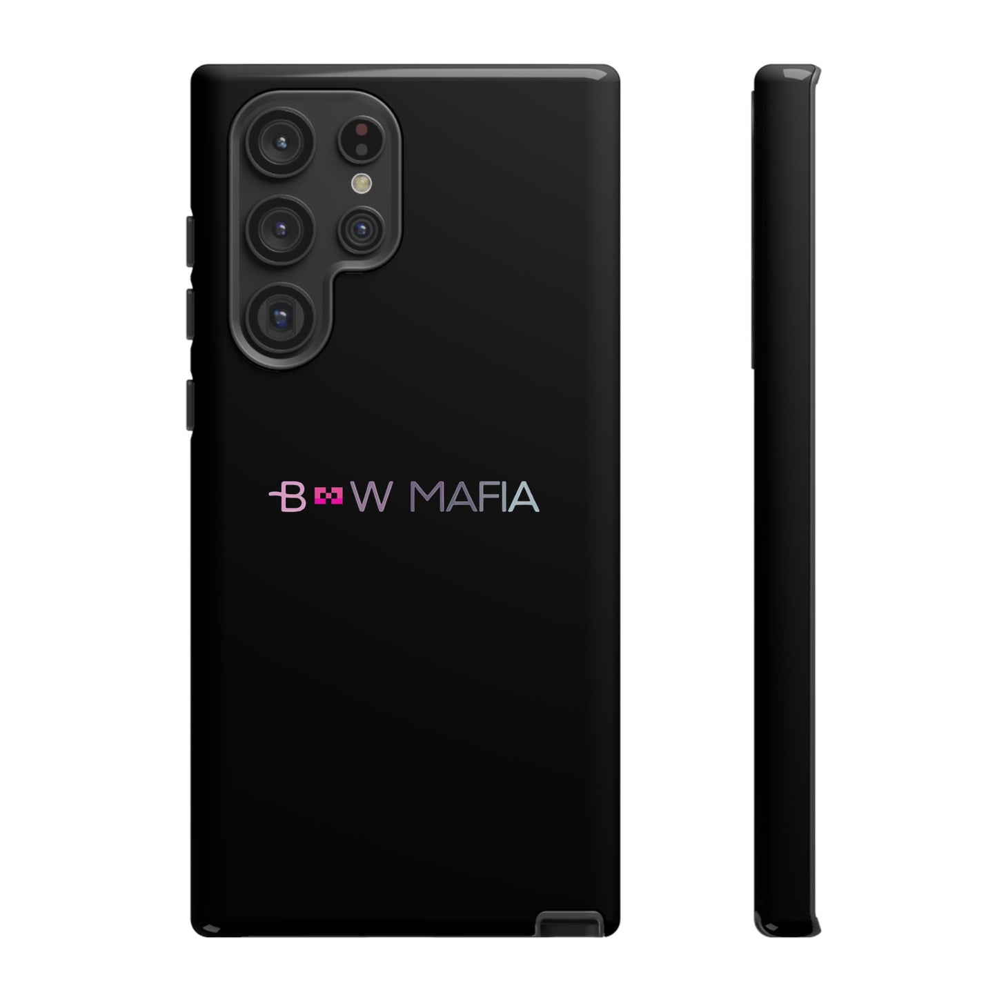 Bow Mafia Stylish Phone Case - Tough Cases with 'Bow Mafia' Design, Unique Gift for Bow Enthusiasts, Holiday Essential, Trendy Tech Gear
