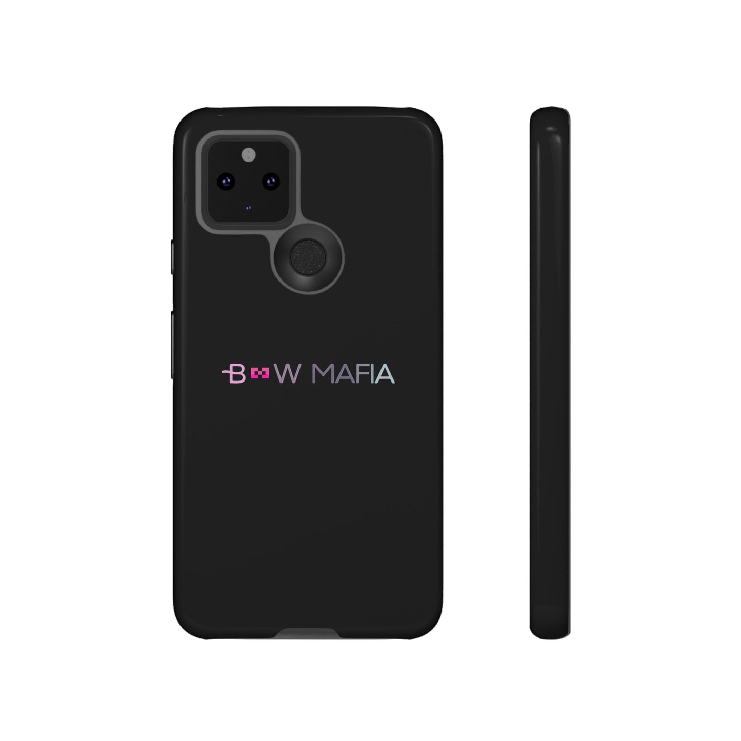 Bow Mafia Stylish Phone Case - Tough Cases with 'Bow Mafia' Design, Unique Gift for Bow Enthusiasts, Holiday Essential, Trendy Tech Gear
