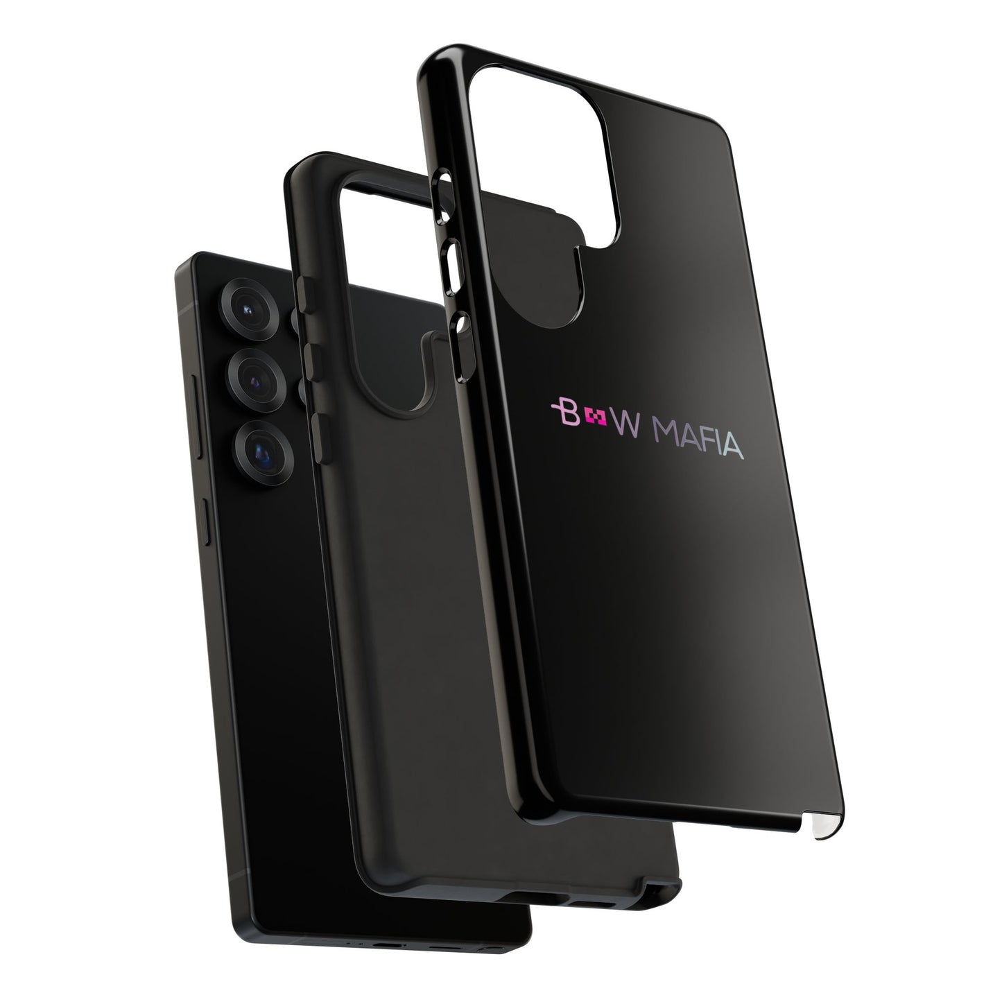 Bow Mafia Stylish Phone Case - Tough Cases with 'Bow Mafia' Design, Unique Gift for Bow Enthusiasts, Holiday Essential, Trendy Tech Gear
