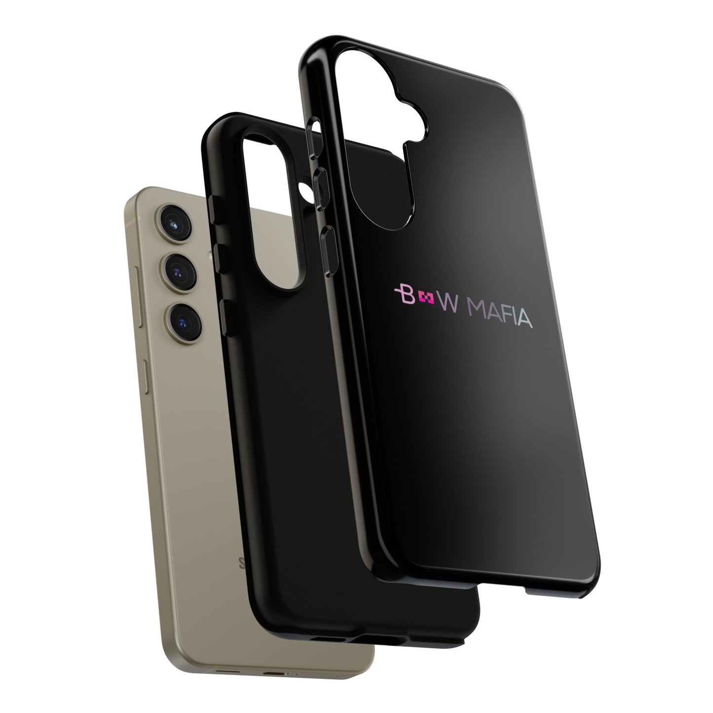 Bow Mafia Stylish Phone Case - Tough Cases with 'Bow Mafia' Design, Unique Gift for Bow Enthusiasts, Holiday Essential, Trendy Tech Gear