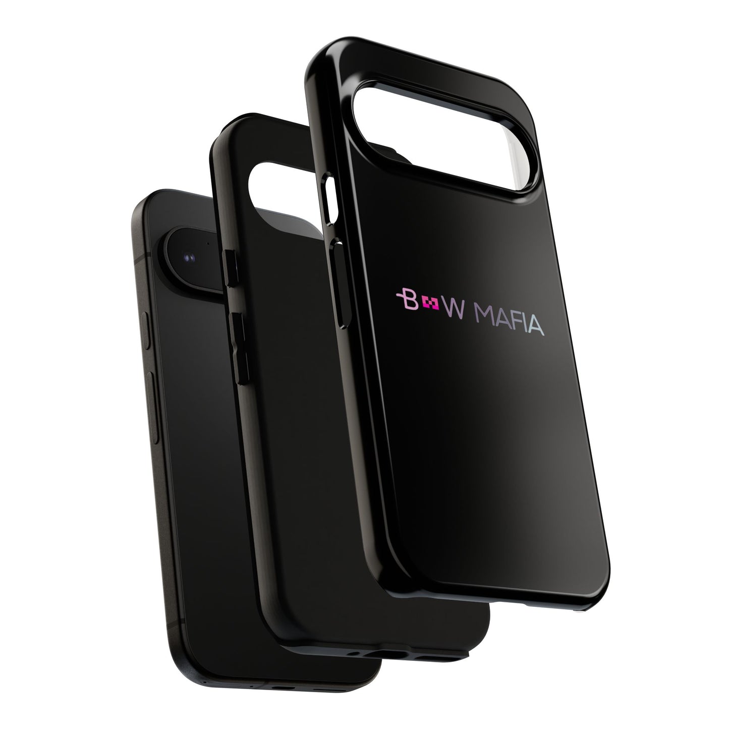 Bow Mafia Stylish Phone Case - Tough Cases with 'Bow Mafia' Design, Unique Gift for Bow Enthusiasts, Holiday Essential, Trendy Tech Gear