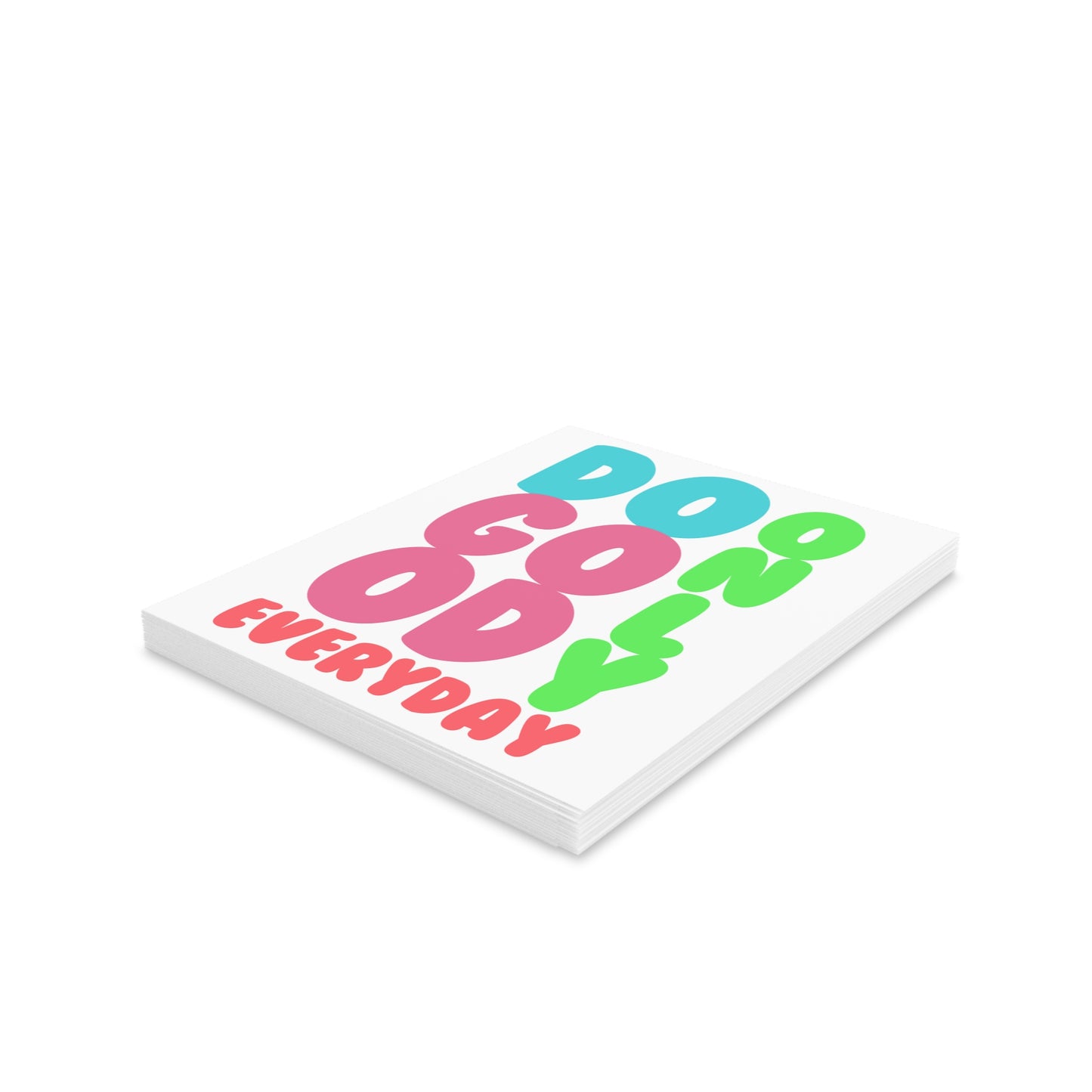 Do Only GOOD Everyday Greeting Cards, Uplifting Note Cards for All Occasions, Inspirational Cards, Perfect for Sending Good Vibes