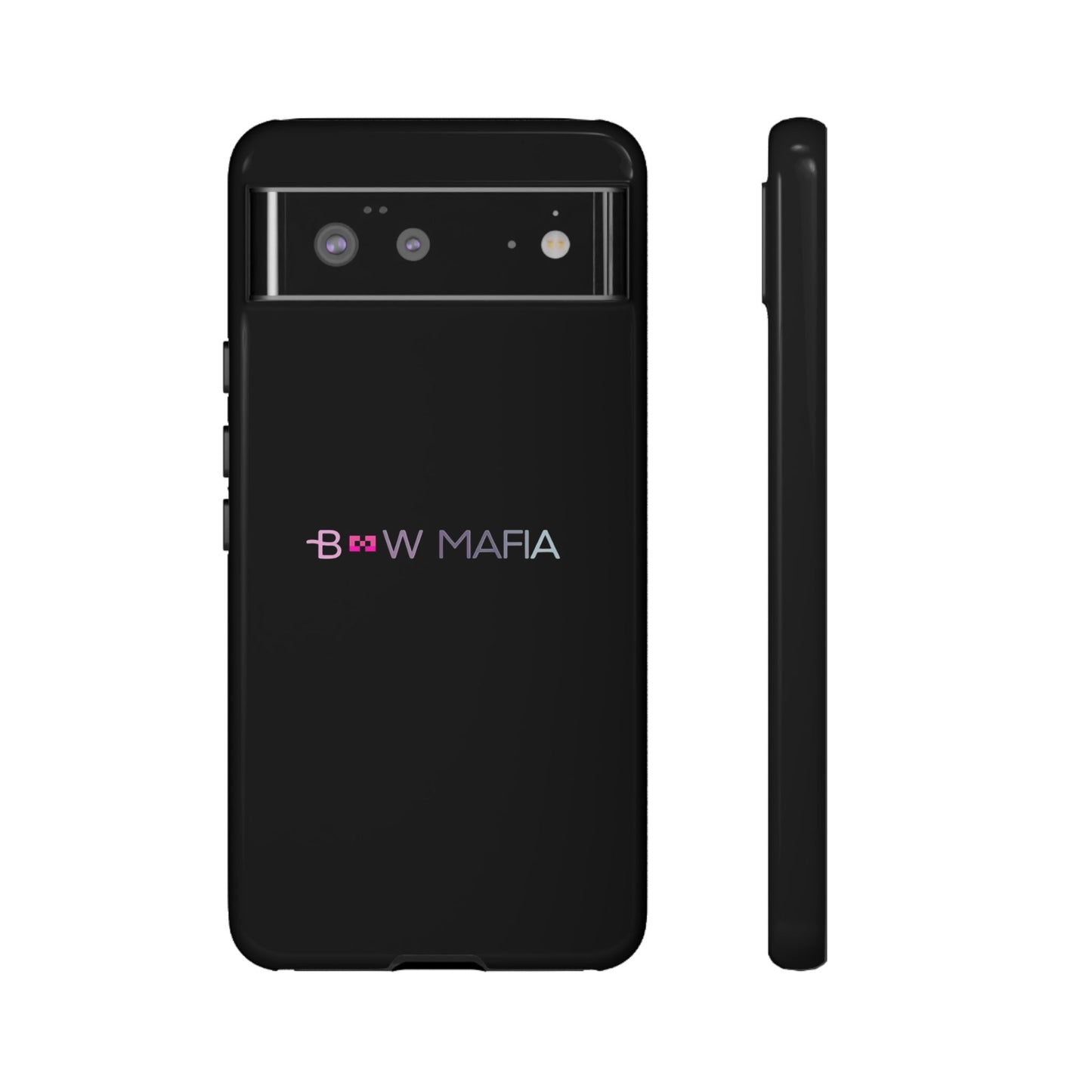 Bow Mafia Stylish Phone Case - Tough Cases with 'Bow Mafia' Design, Unique Gift for Bow Enthusiasts, Holiday Essential, Trendy Tech Gear