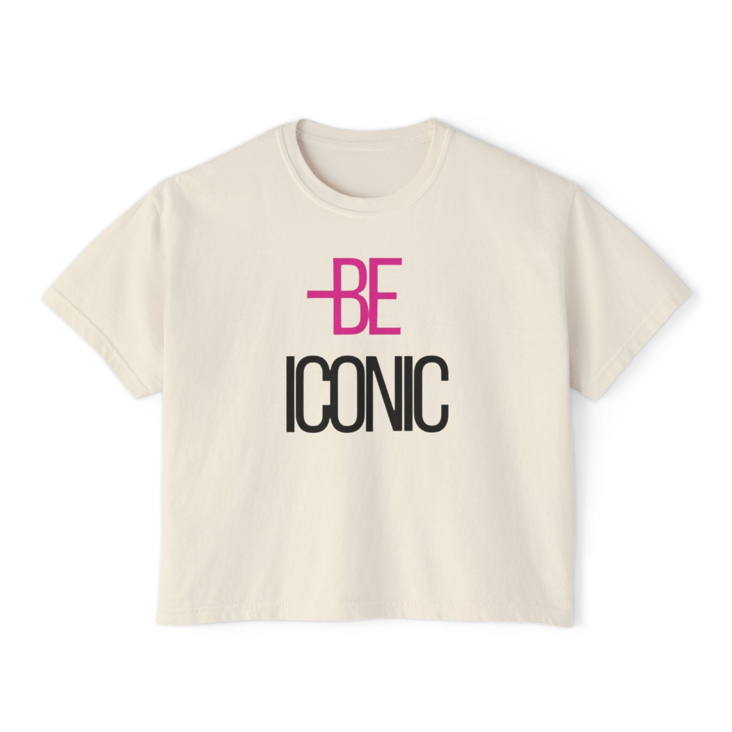 Be Iconic - Women's Boxy Tee