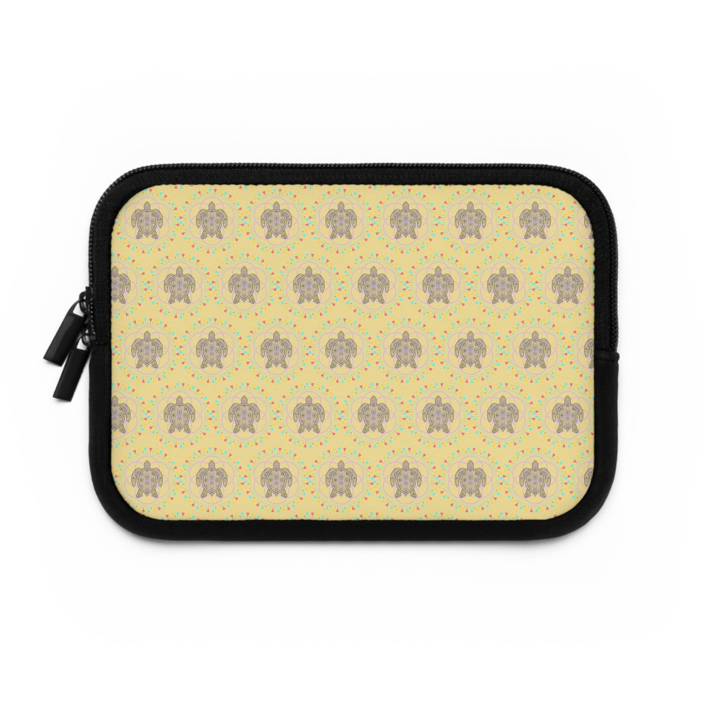 Turtle island Laptop Sleeve - Cute Tech Case, Birthday Gift, Travel Accessory, School Supplies, Animal Design