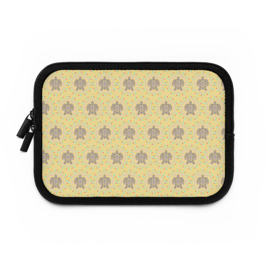 Turtle island Laptop Sleeve - Cute Tech Case, Birthday Gift, Travel Accessory, School Supplies, Animal Design