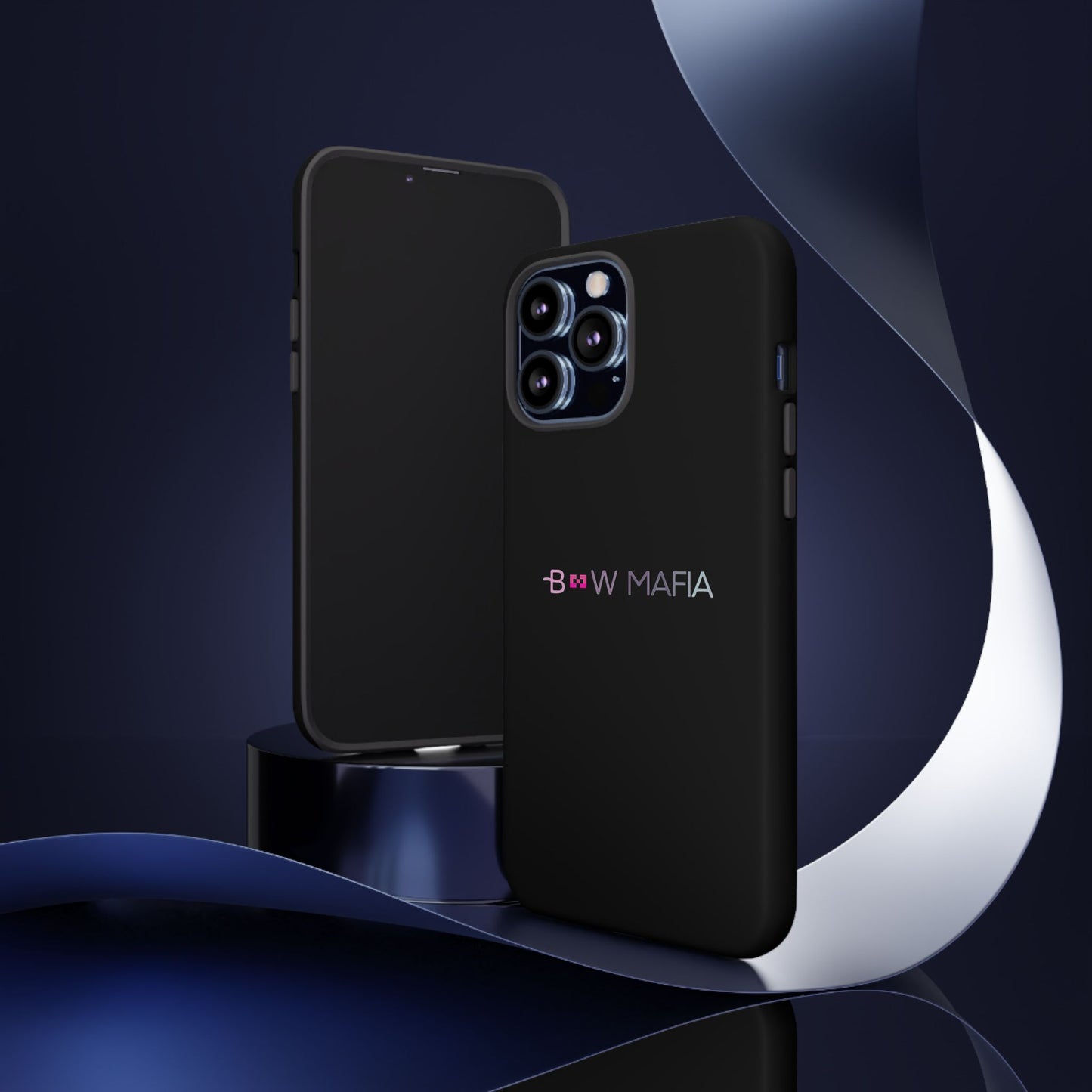 Bow Mafia Stylish Phone Case - Tough Cases with 'Bow Mafia' Design, Unique Gift for Bow Enthusiasts, Holiday Essential, Trendy Tech Gear