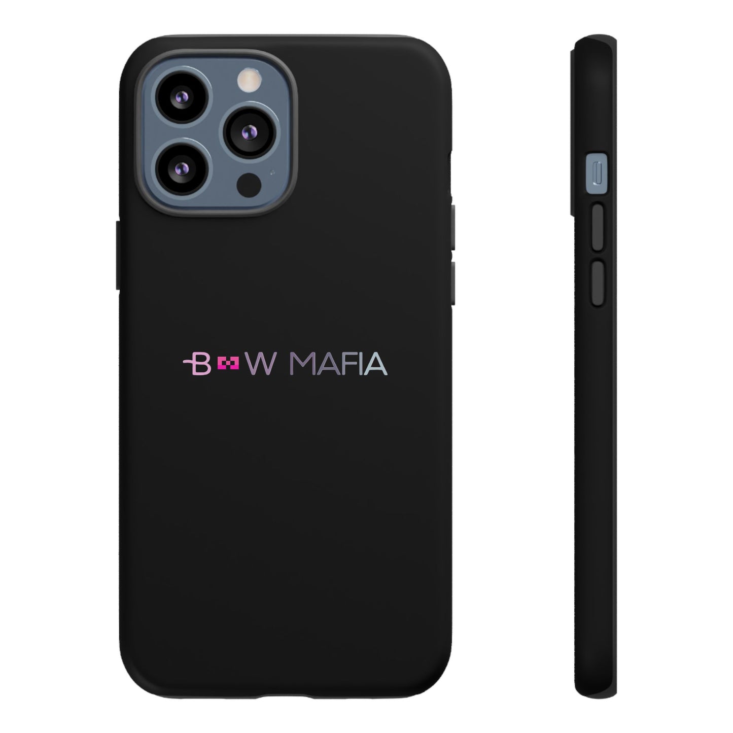 Bow Mafia Stylish Phone Case - Tough Cases with 'Bow Mafia' Design, Unique Gift for Bow Enthusiasts, Holiday Essential, Trendy Tech Gear