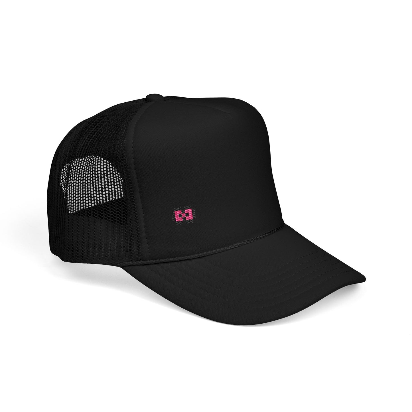 Pink Bow - Foam Trucker Hat (Embroidery)