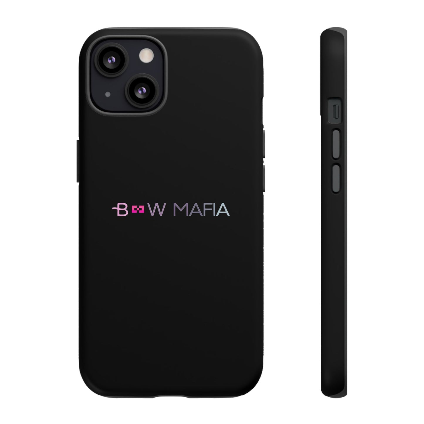Bow Mafia Stylish Phone Case - Tough Cases with 'Bow Mafia' Design, Unique Gift for Bow Enthusiasts, Holiday Essential, Trendy Tech Gear