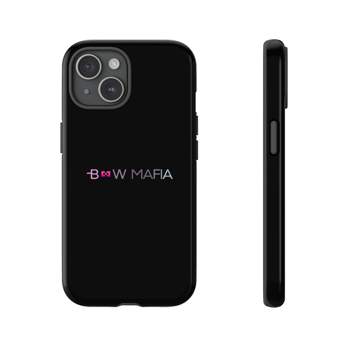 Bow Mafia Stylish Phone Case - Tough Cases with 'Bow Mafia' Design, Unique Gift for Bow Enthusiasts, Holiday Essential, Trendy Tech Gear
