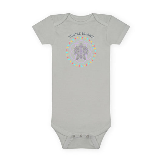 Turtle Island Baby Onesie, Do Good Baby Bodysuit, Eco-Friendly Infant Clothing, Cute Baby Gift, Baby Shower Gift, Toddler Apparel