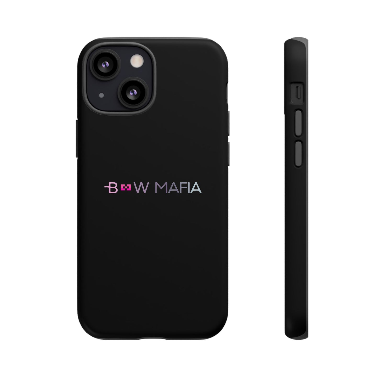 Bow Mafia Stylish Phone Case - Tough Cases with 'Bow Mafia' Design, Unique Gift for Bow Enthusiasts, Holiday Essential, Trendy Tech Gear