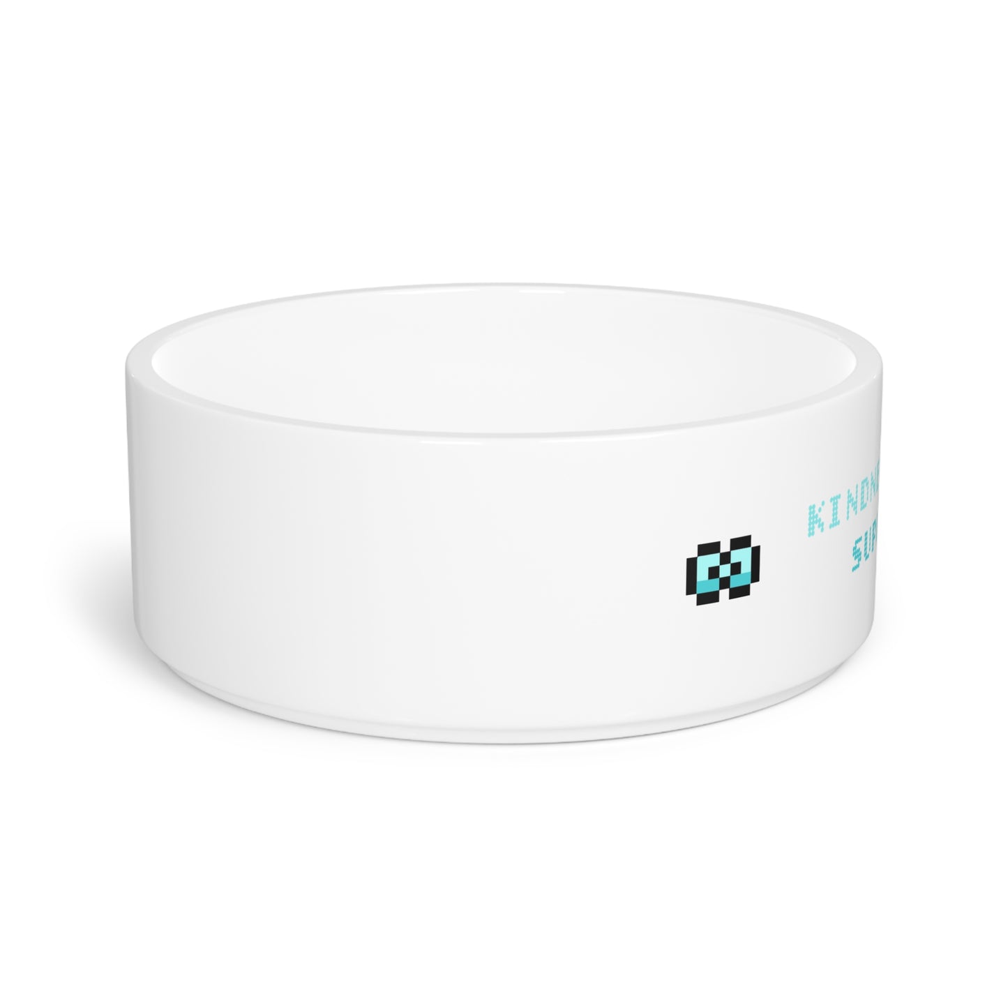 Pet Bowl with 'Kindness' Design - Stylish Dog Feeders, Cat Bowls, Fun Pet Gifts, Unique Pet Accessories, Cool Dog Bowls