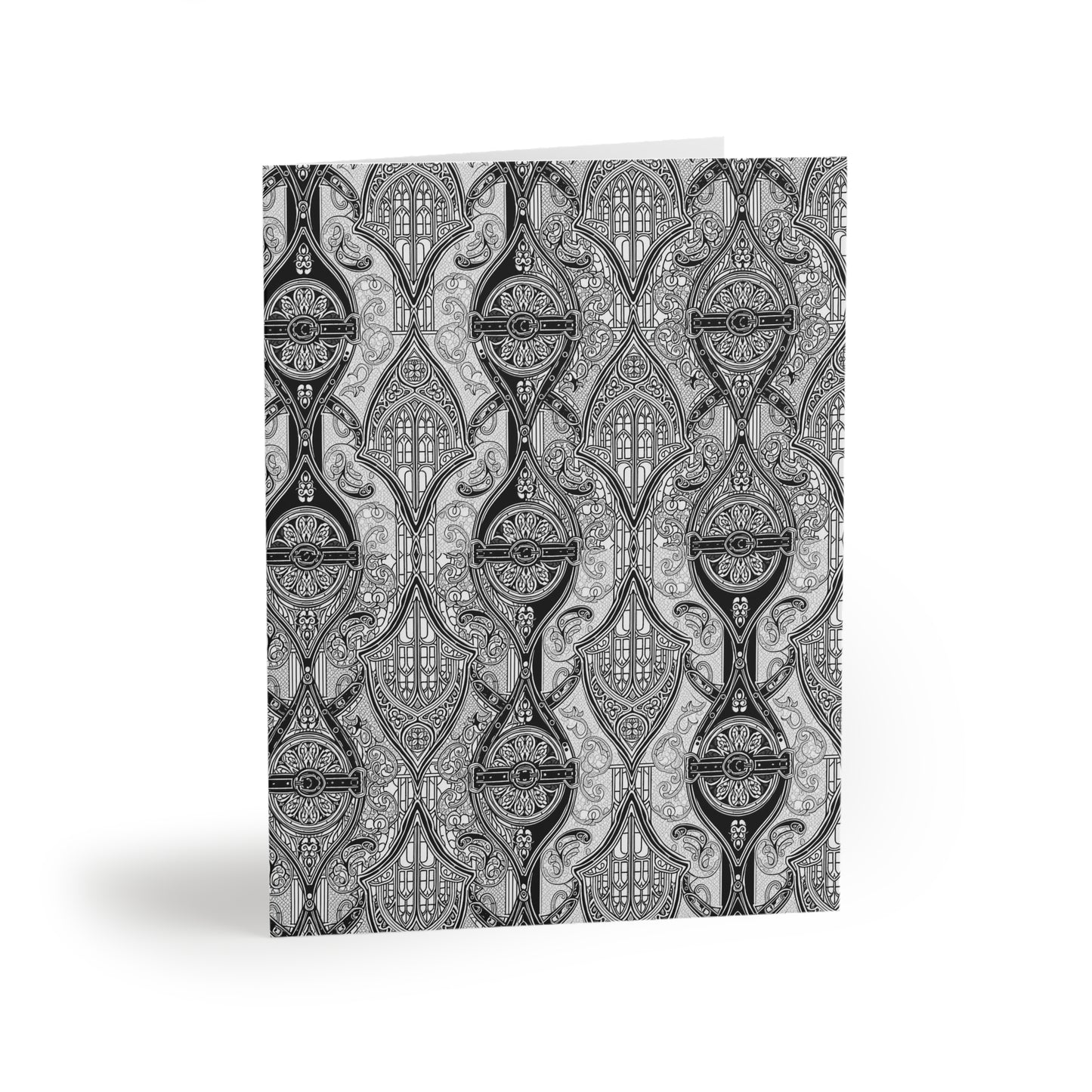 Church Window Greeting Cards Set, Art-Inspired Stationery, Unique Note Cards, Handmade Cards for All Occasions