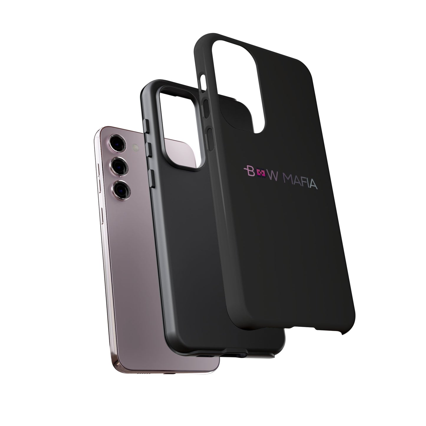 Bow Mafia Stylish Phone Case - Tough Cases with 'Bow Mafia' Design, Unique Gift for Bow Enthusiasts, Holiday Essential, Trendy Tech Gear