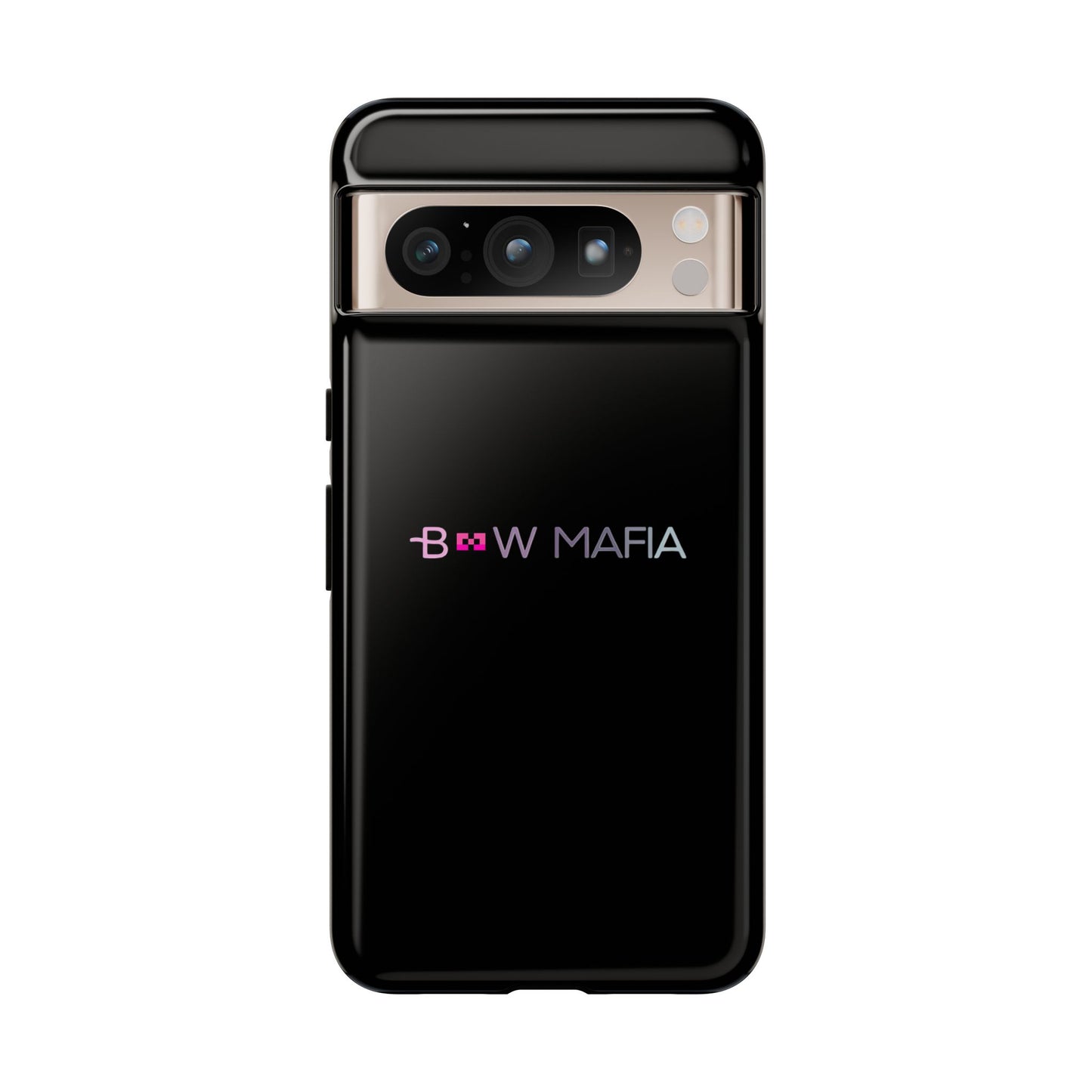 Bow Mafia Stylish Phone Case - Tough Cases with 'Bow Mafia' Design, Unique Gift for Bow Enthusiasts, Holiday Essential, Trendy Tech Gear