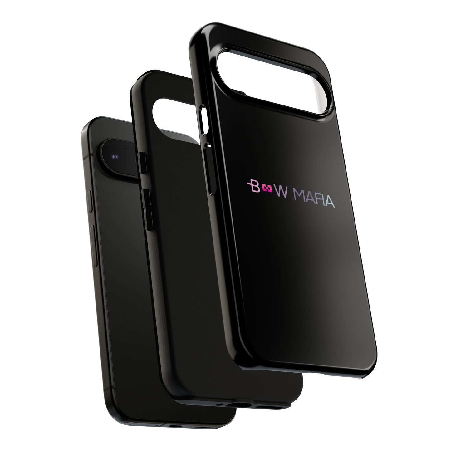 Bow Mafia Stylish Phone Case - Tough Cases with 'Bow Mafia' Design, Unique Gift for Bow Enthusiasts, Holiday Essential, Trendy Tech Gear