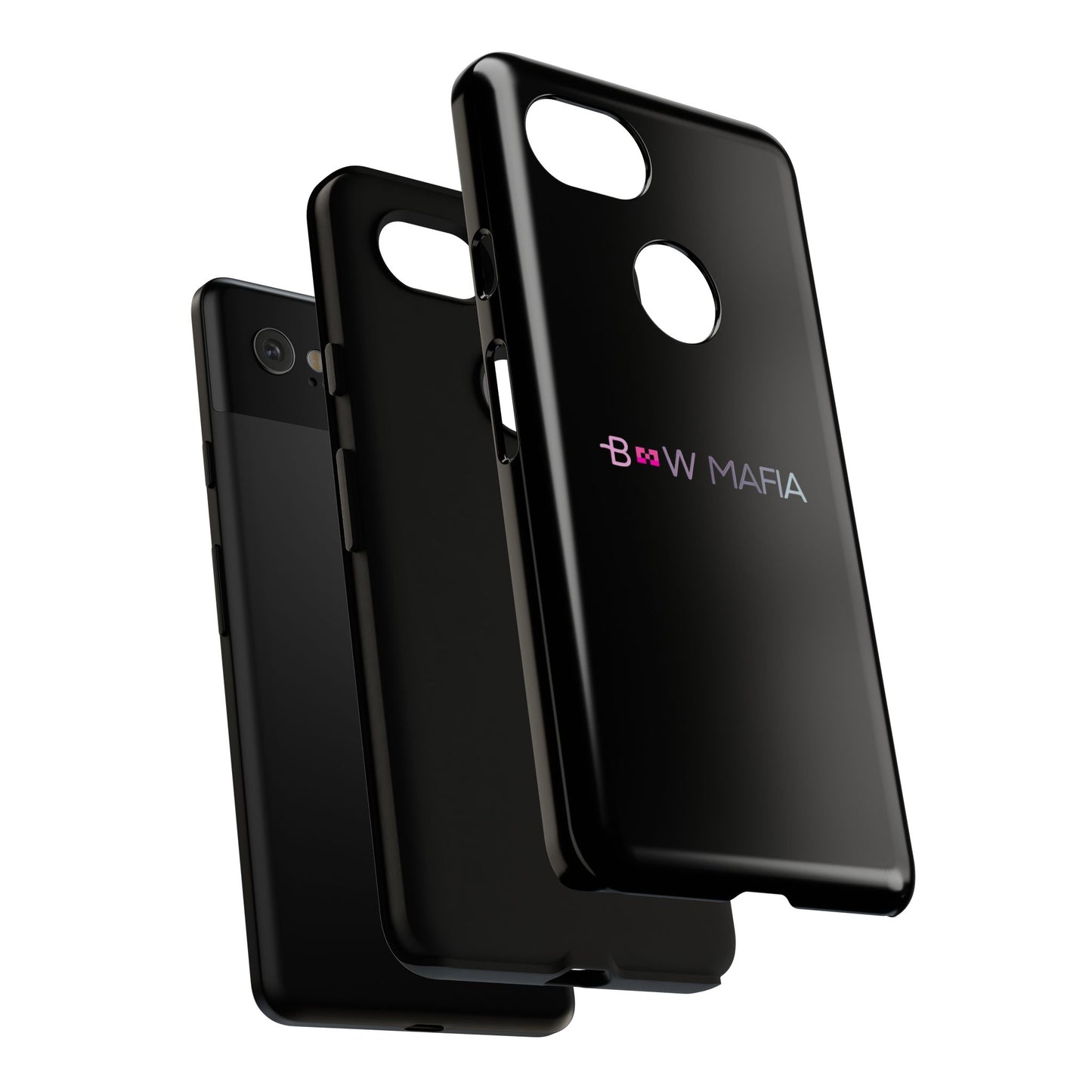Bow Mafia Stylish Phone Case - Tough Cases with 'Bow Mafia' Design, Unique Gift for Bow Enthusiasts, Holiday Essential, Trendy Tech Gear