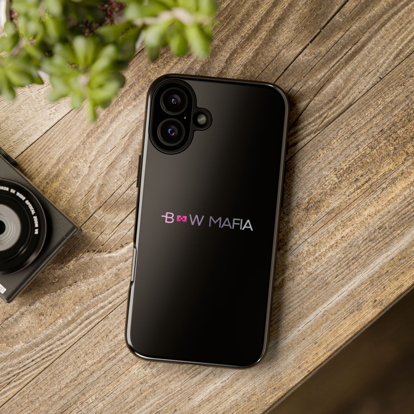 Bow Mafia Stylish Phone Case - Tough Cases with 'Bow Mafia' Design, Unique Gift for Bow Enthusiasts, Holiday Essential, Trendy Tech Gear