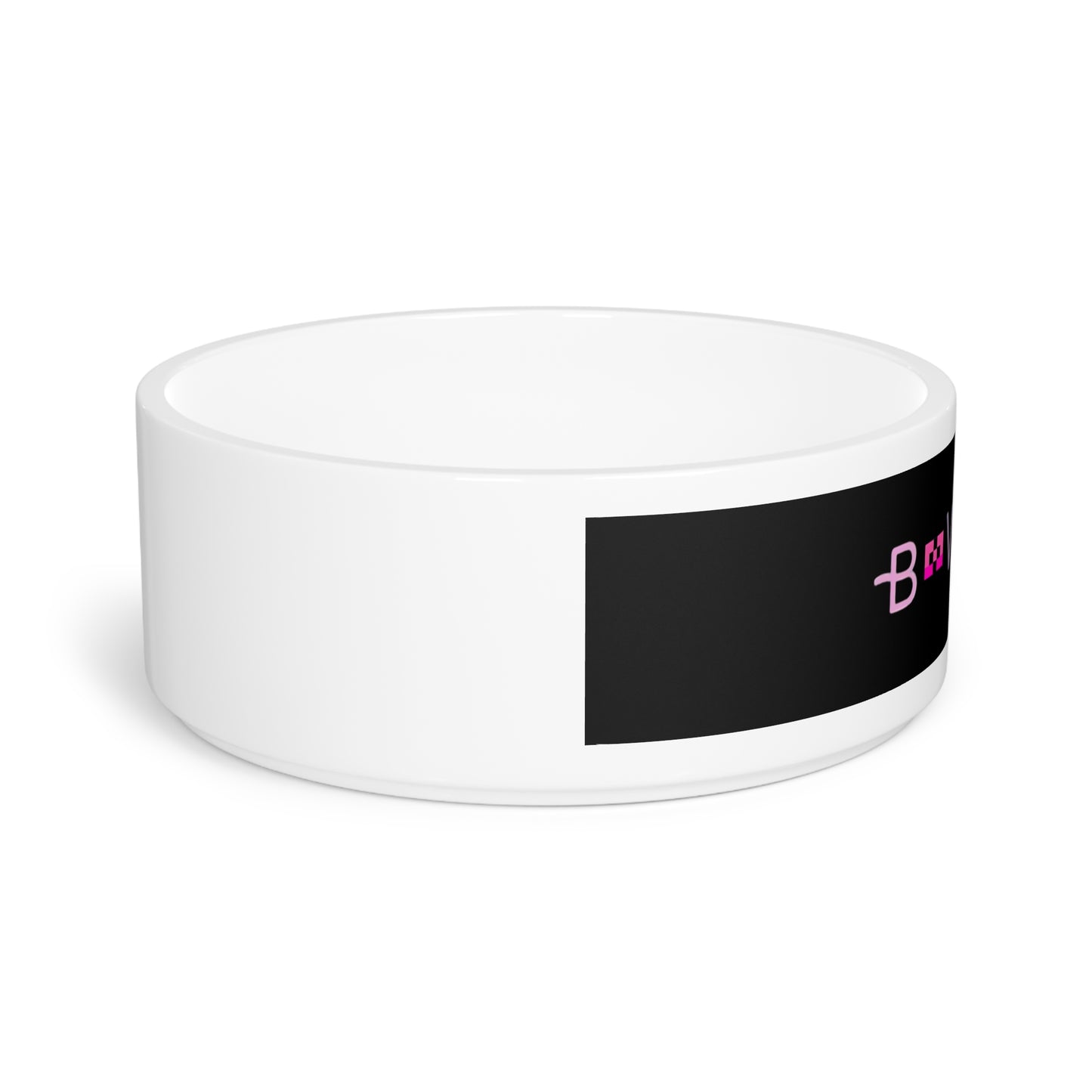 Pet Bowl with 'Bow Mafia' Design - Stylish Dog Feeders, Cat Bowls, Fun Pet Gifts, Unique Pet Accessories, Cool Dog Bowls