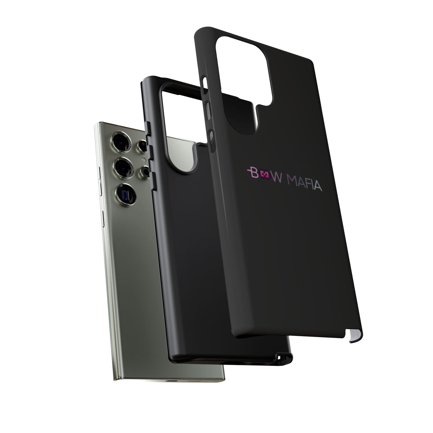 Bow Mafia Stylish Phone Case - Tough Cases with 'Bow Mafia' Design, Unique Gift for Bow Enthusiasts, Holiday Essential, Trendy Tech Gear