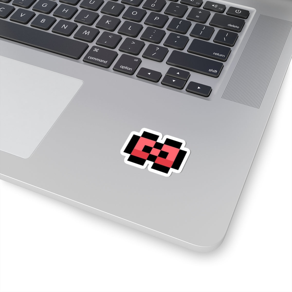 Red Bow-Inspired Kiss-Cut Stickers for Laptop Decals, Unique Gift, Fun Decor, Customizable Art