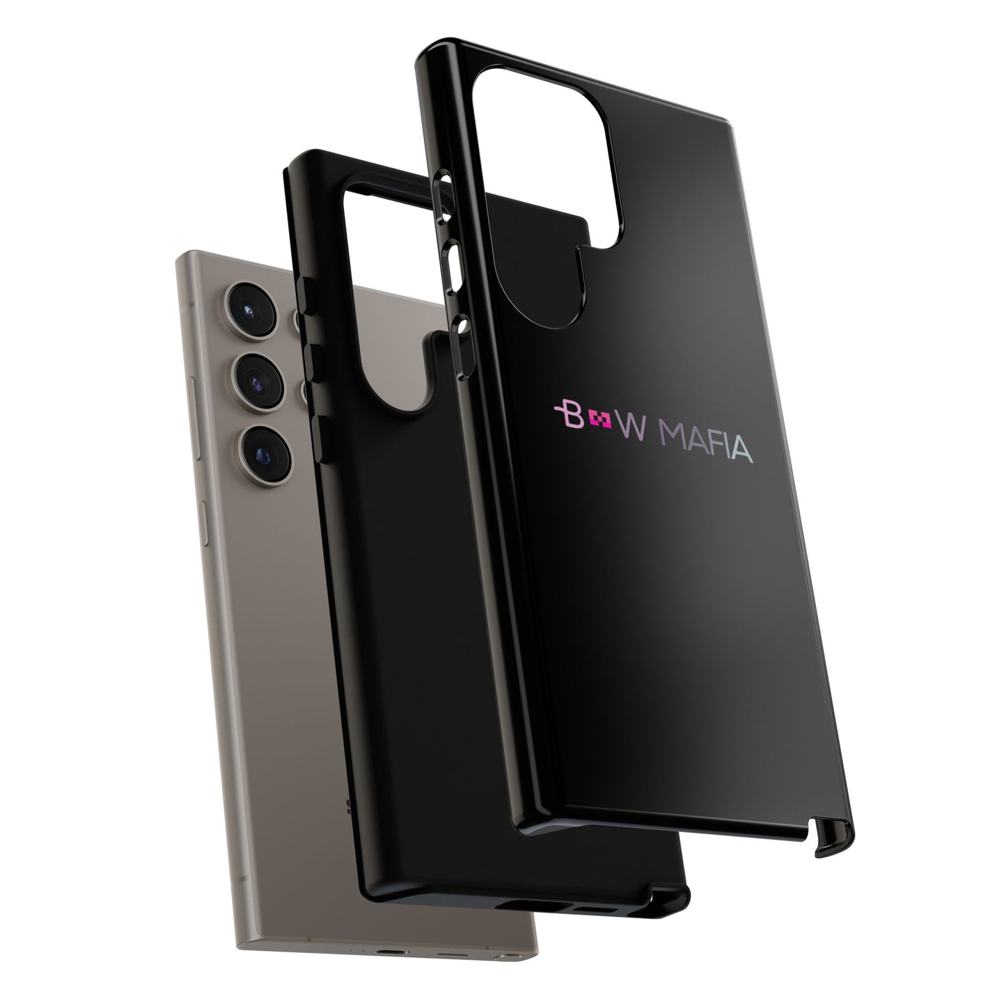 Bow Mafia Stylish Phone Case - Tough Cases with 'Bow Mafia' Design, Unique Gift for Bow Enthusiasts, Holiday Essential, Trendy Tech Gear