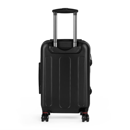 The Bow Mafia Suitcase - Unique Luggage, Vibrant Carry-On, Personalized Travel Gear, Holiday Travel Bag, Fun Vacation Accessory