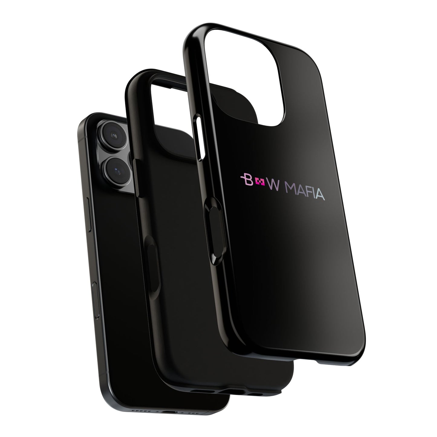Bow Mafia Stylish Phone Case - Tough Cases with 'Bow Mafia' Design, Unique Gift for Bow Enthusiasts, Holiday Essential, Trendy Tech Gear