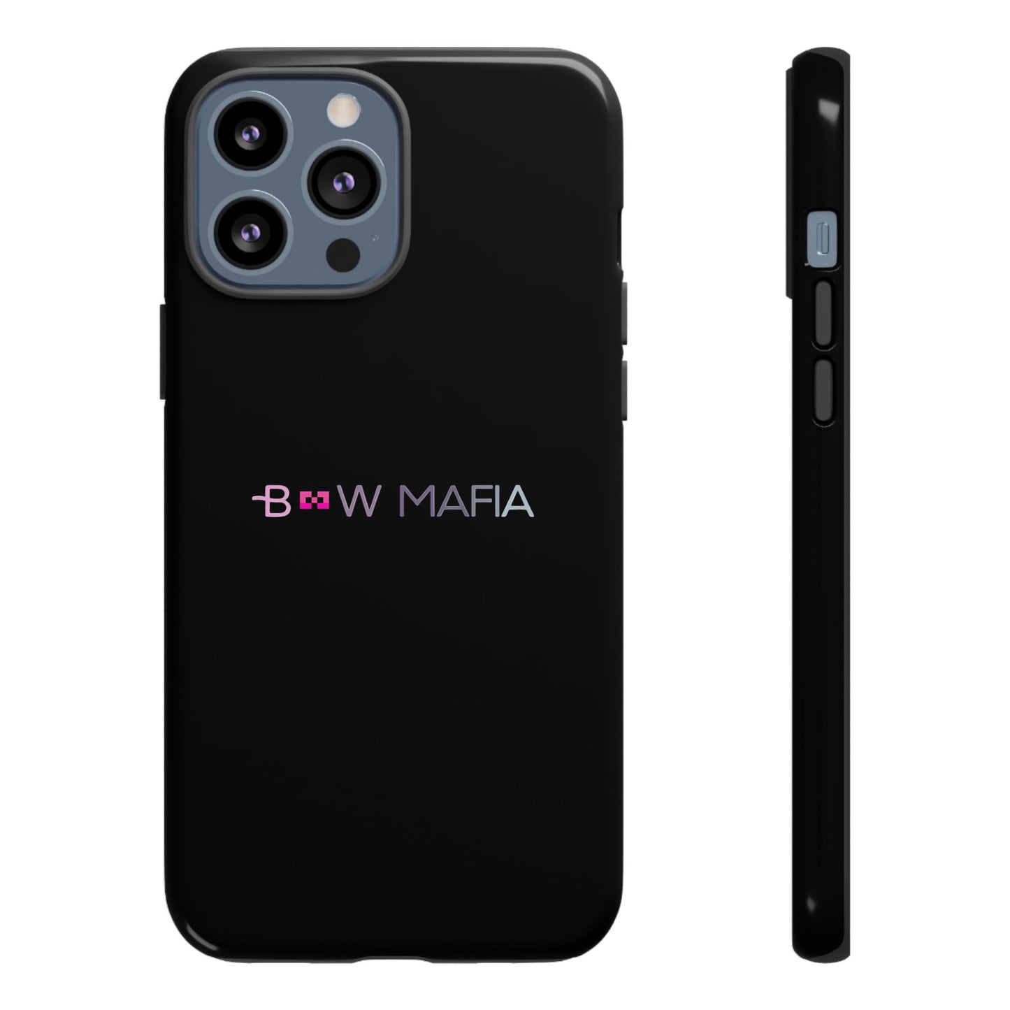 Bow Mafia Stylish Phone Case - Tough Cases with 'Bow Mafia' Design, Unique Gift for Bow Enthusiasts, Holiday Essential, Trendy Tech Gear