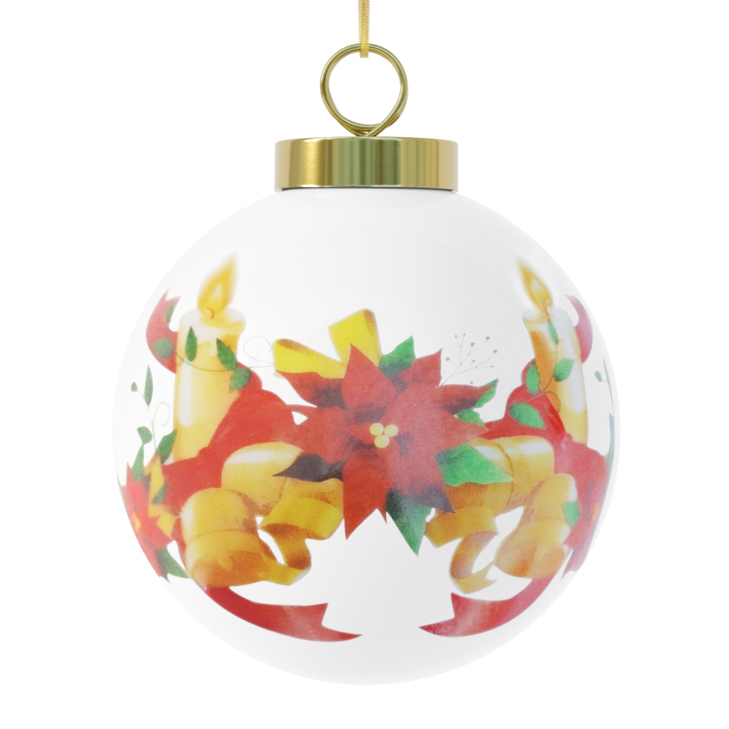 Bow Zombie Christmas Ball
