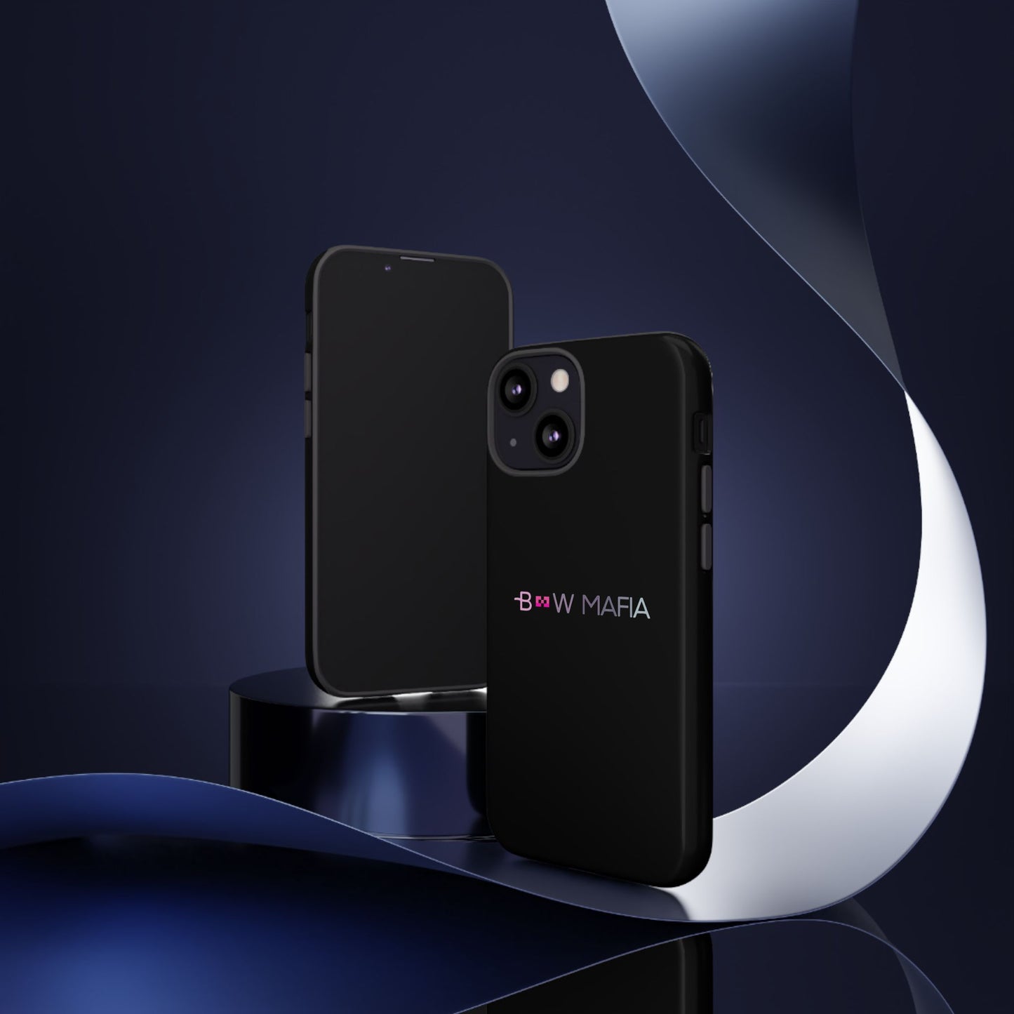 Bow Mafia Stylish Phone Case - Tough Cases with 'Bow Mafia' Design, Unique Gift for Bow Enthusiasts, Holiday Essential, Trendy Tech Gear
