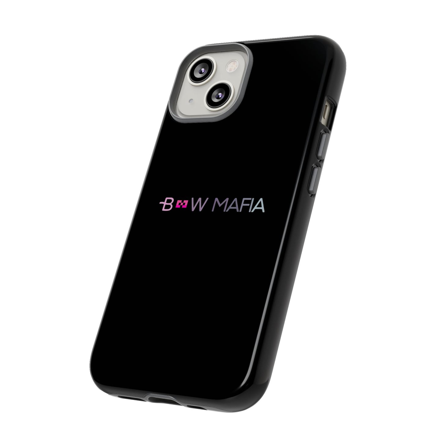 Bow Mafia Stylish Phone Case - Tough Cases with 'Bow Mafia' Design, Unique Gift for Bow Enthusiasts, Holiday Essential, Trendy Tech Gear