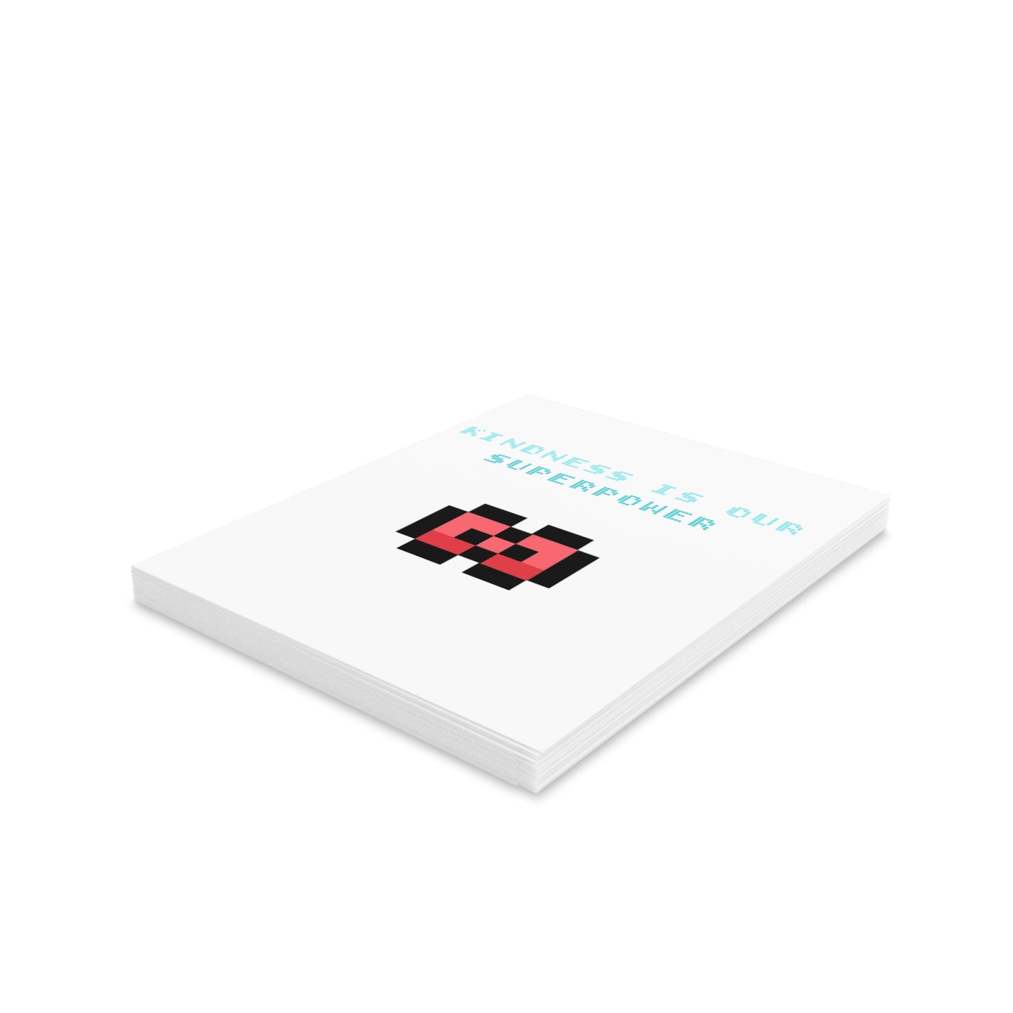 Kindness Superpower Greeting Cards, Fun Cards for Friends, Encouragement Cards, Positive Message Stationery, Unique Gifts for All Occasions