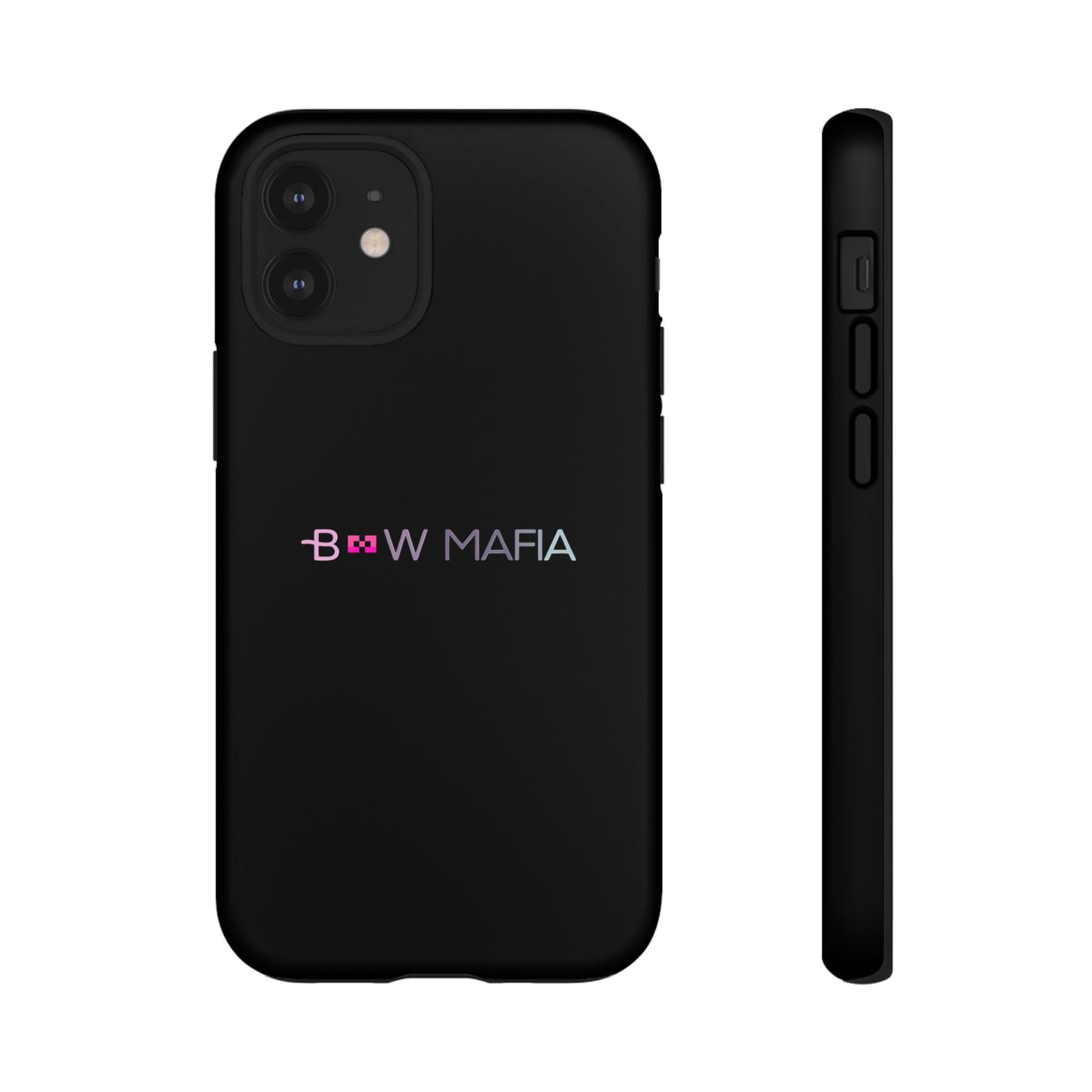 Bow Mafia Stylish Phone Case - Tough Cases with 'Bow Mafia' Design, Unique Gift for Bow Enthusiasts, Holiday Essential, Trendy Tech Gear