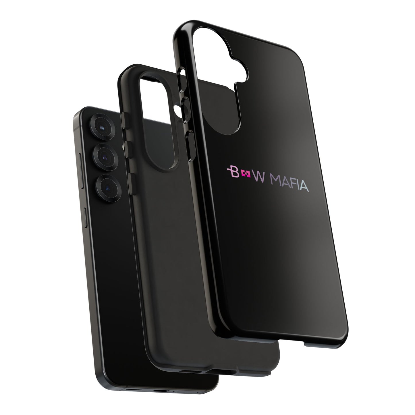 Bow Mafia Stylish Phone Case - Tough Cases with 'Bow Mafia' Design, Unique Gift for Bow Enthusiasts, Holiday Essential, Trendy Tech Gear